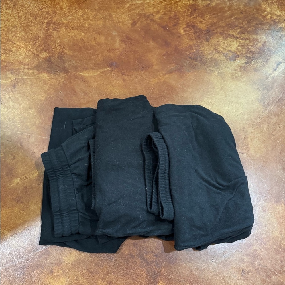 Time and Tru Black Sweatpants Comfortable Joggers